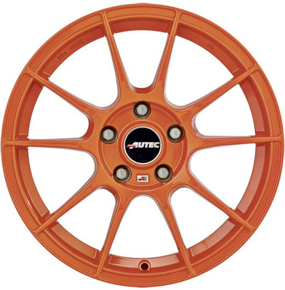 Autec Typ W - Wizard racing orange Alufelge – Bild 2