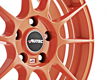 Autec Typ W - Wizard racing orange Alufelge – Bild 3