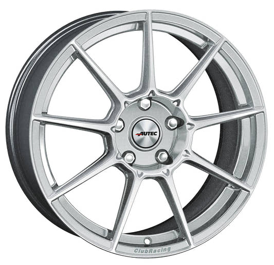 Autec Typ CR - ClubRacing hyper silber 7.5x17 ET35 - LK5/100 ML70