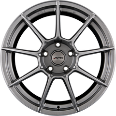 Autec Clubracing (CR) Hyper Silver Alufelge 7.5x17 Zoll ET40 LK 5x114.3 ML70