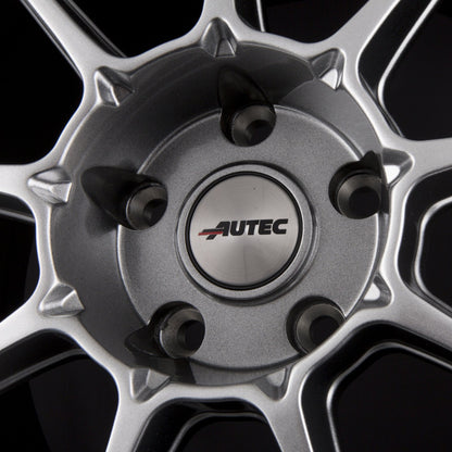 Autec Typ CR - ClubRacing hyper silber Alufelge 8.5x18 Zoll ET38 LK 5x114.3 ML70 – Bild 6