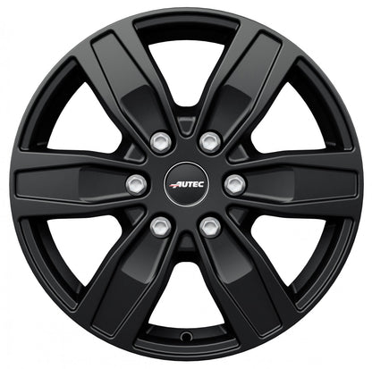 Autec Typ Q - Quantro 6-Loch schwarz matt 7x17 ET57 - LK6/130 ML84.1