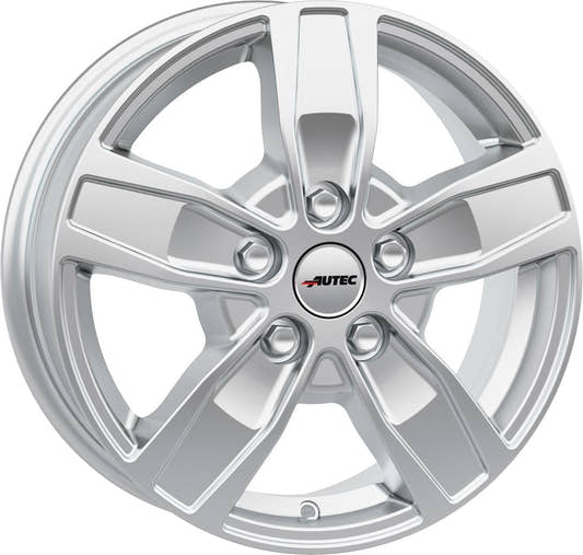 Autec Typ Q - Quantro 5-Loch brillantsilber 7.5x18 ET50 - LK5/160 ML65.1