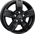 Autec Typ Q - Quantro 5-Loch schwarz matt 7.5x18 ET66 - LK5/118 ML71.1