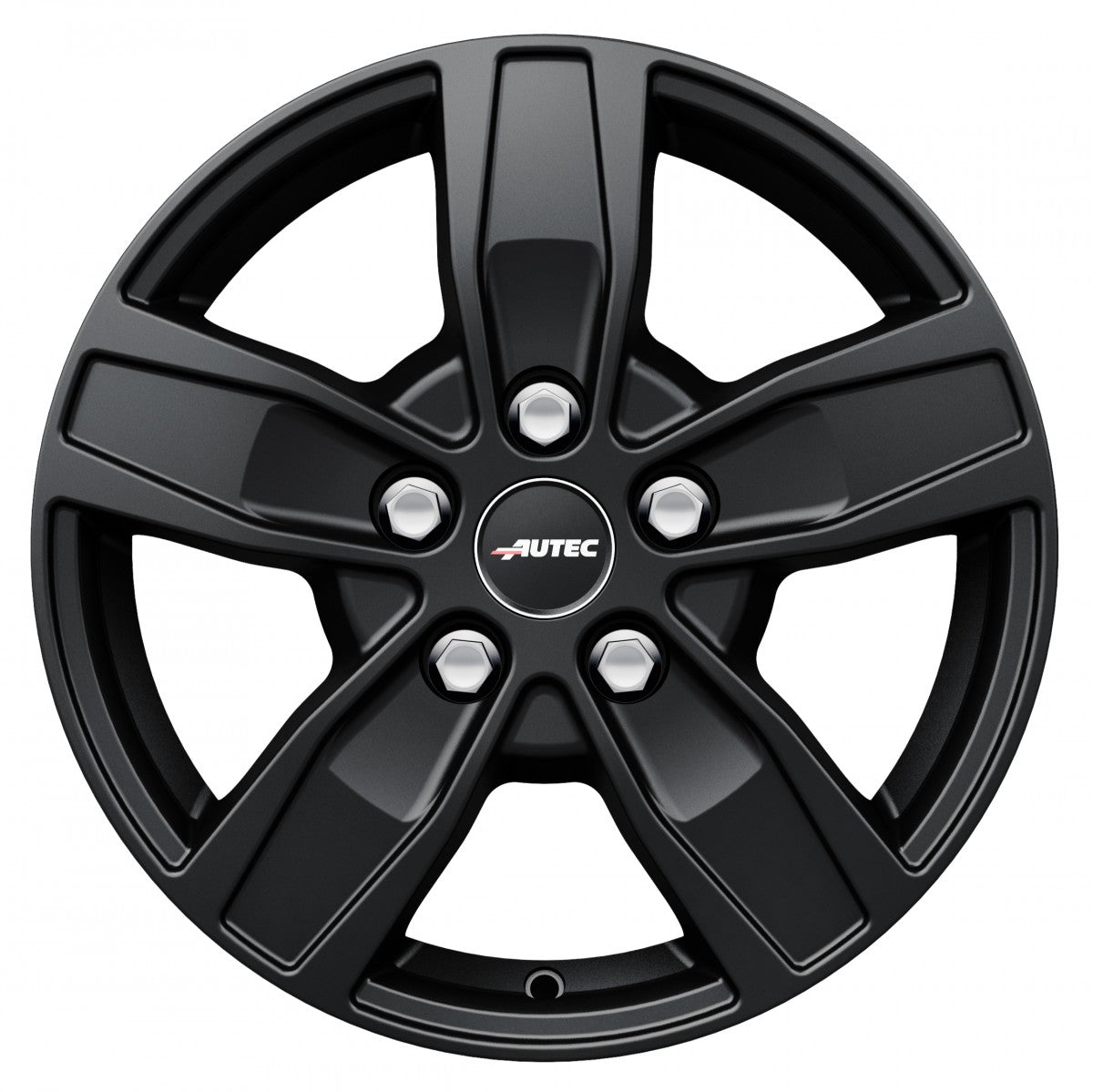 Autec Typ Q - Quantro 5-Loch schwarz matt 7.5x18 ET66 - LK5/118 ML71.1