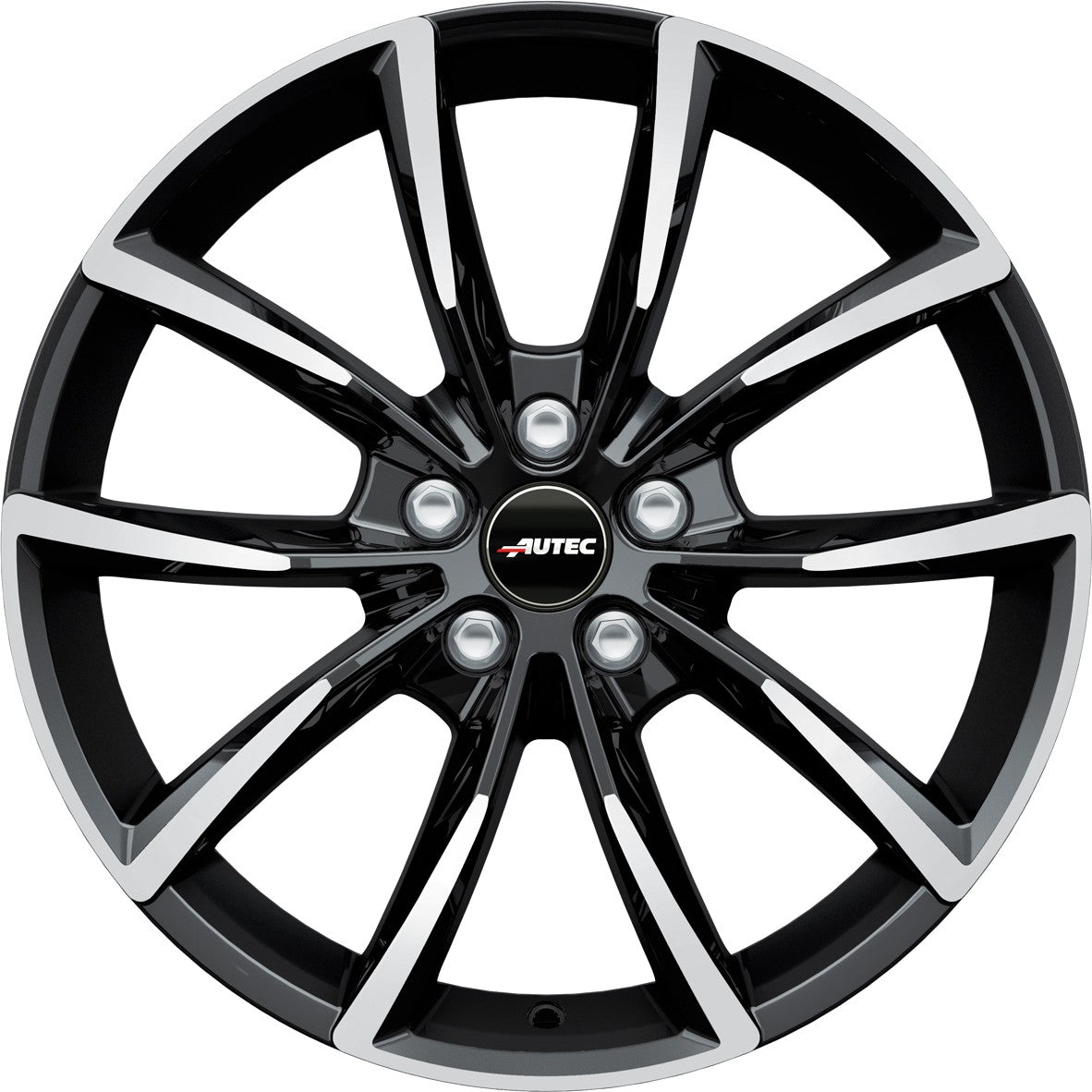 Autec Typ AS - Astana schwarz poliert 8x19 ET47 - LK5/114.3 ML67.1