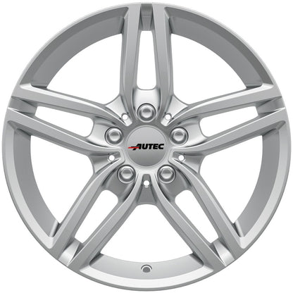 Autec Typ K - Kitano brillantsilber 7x16 ET25 - LK5/112 ML66.6