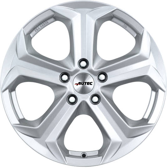 Autec Typ X - Xenos brillantsilber 8.5x18 ET27 - LK5/112 ML66.6