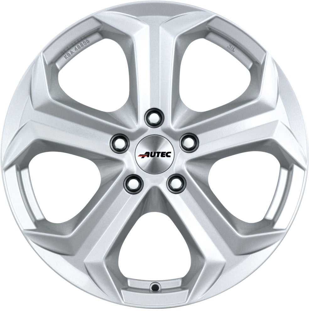 Autec Typ X - Xenos brillantsilber 8.5x18 ET27 - LK5/112 ML66.6