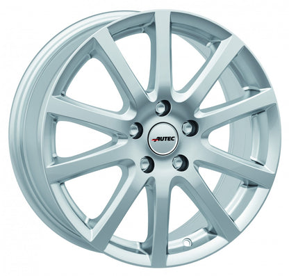 Autec Typ SE - Skandic ECE brillantsilber 6x16 ET35 - LK5/100 ML57.1