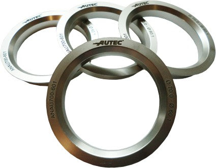 Autec Zentrierring 70/56,6 silber