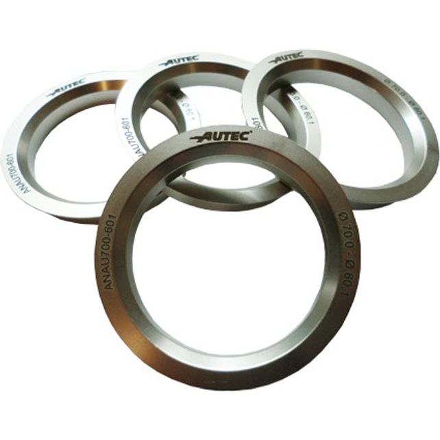 Autec Zentrierring 70/57,1 silber