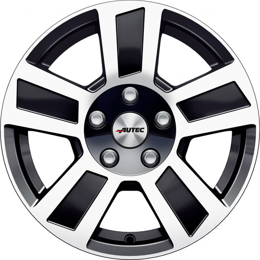 Autec Typ TG - Tigris schwarz poliert 6x14 ET30 - LK4/100 ML66.6