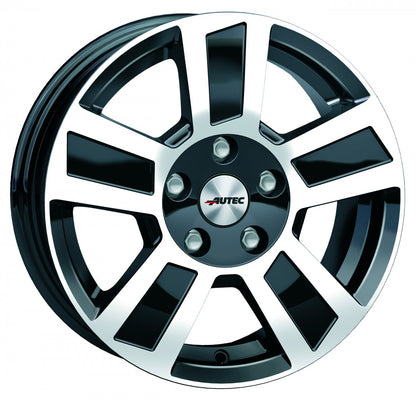 Autec Typ TG - Tigris schwarz poliert 6x14 ET30 - LK5/112 ML66.6