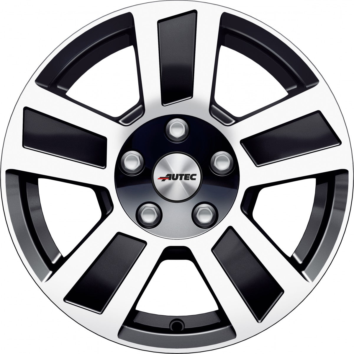 Autec Typ TG - Tigris schwarz poliert 6x15 ET30 - LK5/112 ML66.6
