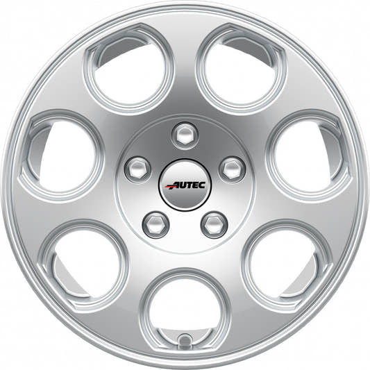Autec Typ YN - Yuna brillantsilber lackiert 6x15 ET30 - LK4/100 ML66.6