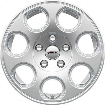Autec Typ YN - Yuna brillantsilber lackiert 6x15 ET30 - LK4/100 ML66.6