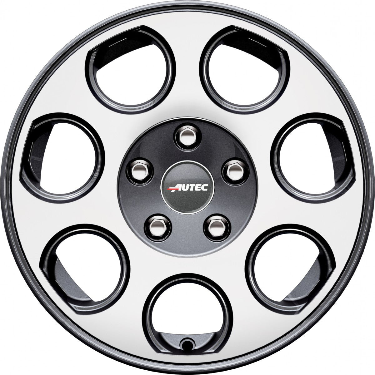 Autec Typ YN - Yuna graphit poliert 6x15 ET30 - LK5/112 ML66.6