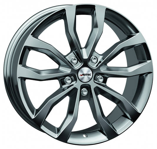 Autec Typ U - Uteca titansilber 9.5x22 ET32 - LK5/112 ML66.5