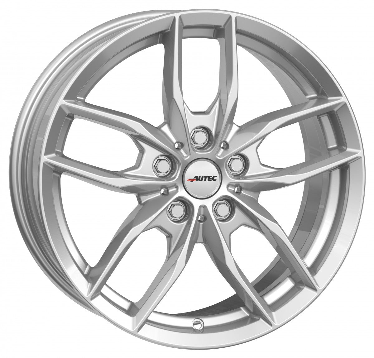 Autec Typ BV - Bavaris brillantsilber lackiert 8x18 ET30 - LK5/112 ML66.6