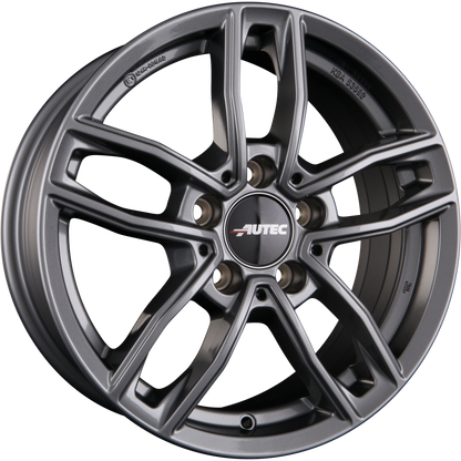 Autec Typ MC - Mercador titansilber Alufelge 6.5x17 Zoll ET44 LK 5x112 ML66.5 – Bild 4