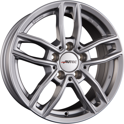 Autec Typ MC - Mercador brillantsilber Alufelge 7.5x17 Zoll ET36 LK 5x112 ML66.5 – Bild 4