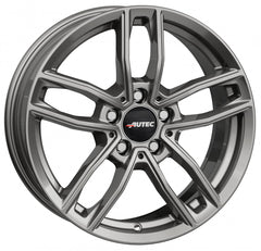 Autec Typ MC - Mercador titansilber Alufelge 7.5x17 Zoll ET40 LK 5x112 ML66.5