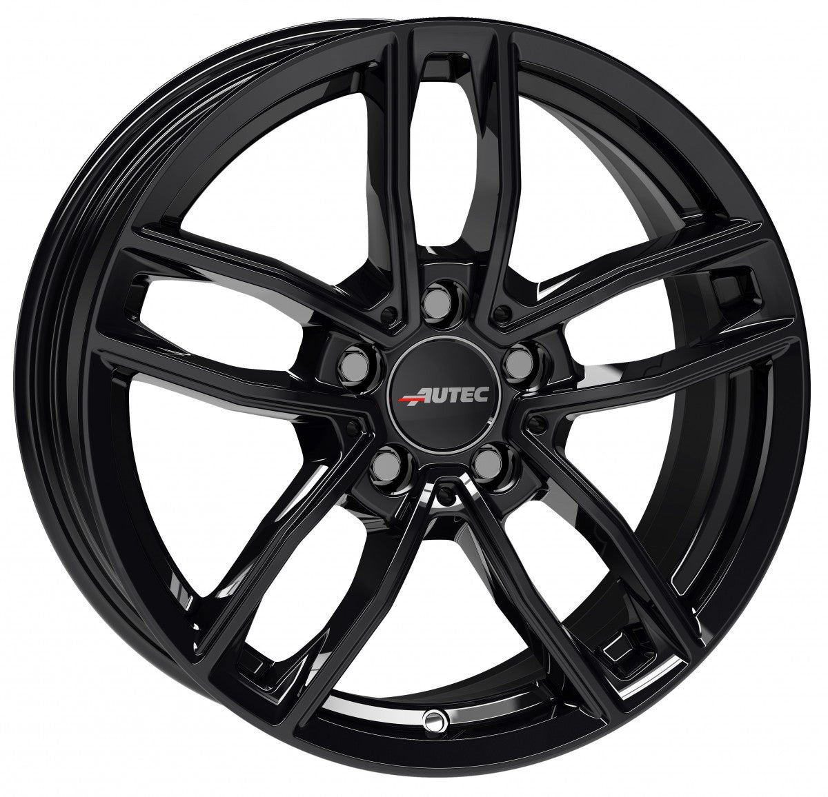 Autec Typ MC - Mercador schwarz 8x18 ET43 - LK5/112 ML66.5