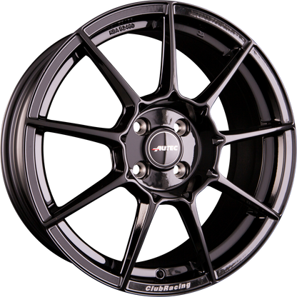Autec Typ CR - ClubRacing schwarz Alufelge 7.5x17 Zoll ET20 LK 4x108 ML65.1 – Bild 5