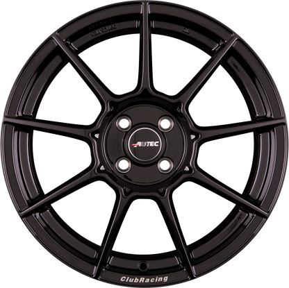 Autec Typ CR - ClubRacing schwarz Alufelge 8.5x18 Zoll ET45 LK 5x108 ML63.3 – Bild 4