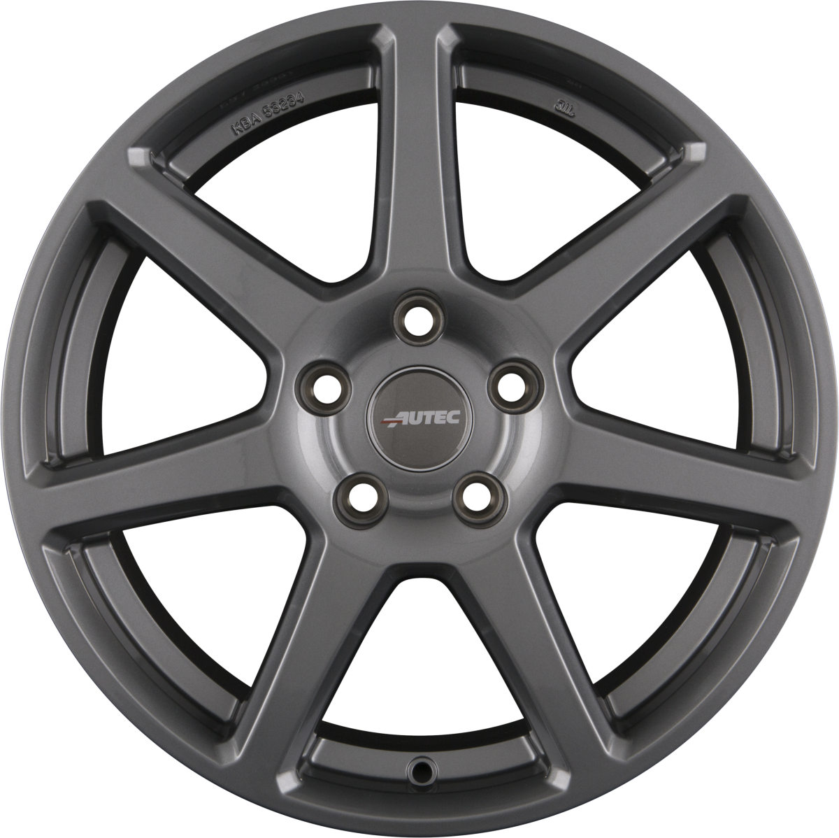 Autec Typ TE - Tallin ECE titansilber Alufelge 8x18 Zoll ET54 LK 5x112 ML66.6 – Bild 3
