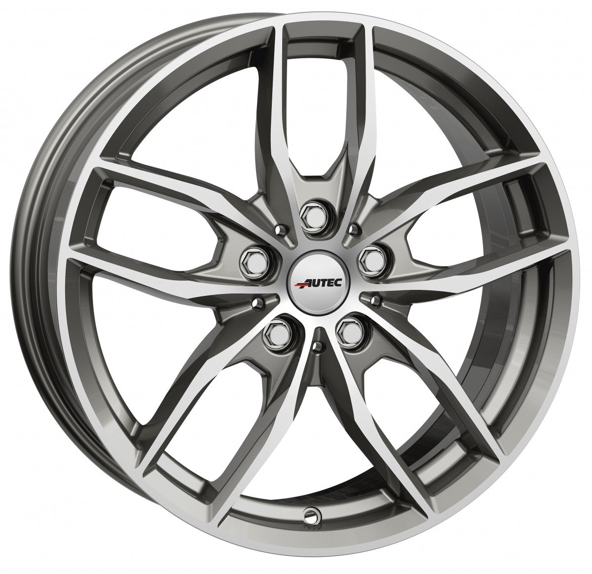 Autec Typ BV - Bavaris titansilber poliert 7x17 ET54 - LK5/112 ML66.6