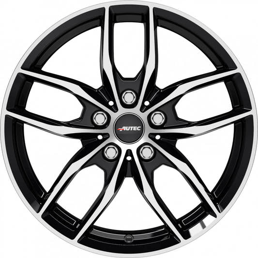 Autec Typ BV - Bavaris schwarz poliert 7.5x18 ET25 - LK5/112 ML66.6