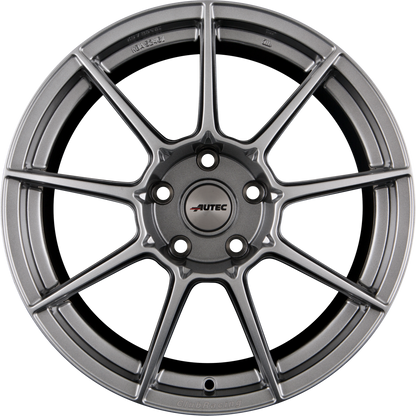 Autec Clubracing (CR) Hyper Silver Alufelge 8.5x19 Zoll ET45 LK 5x112 ML70