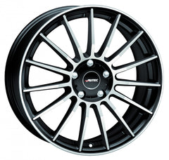 Autec Typ L - Lamera schwarz matt poliert Alufelge 8.5x20 Zoll ET30 LK 5x112 ML70