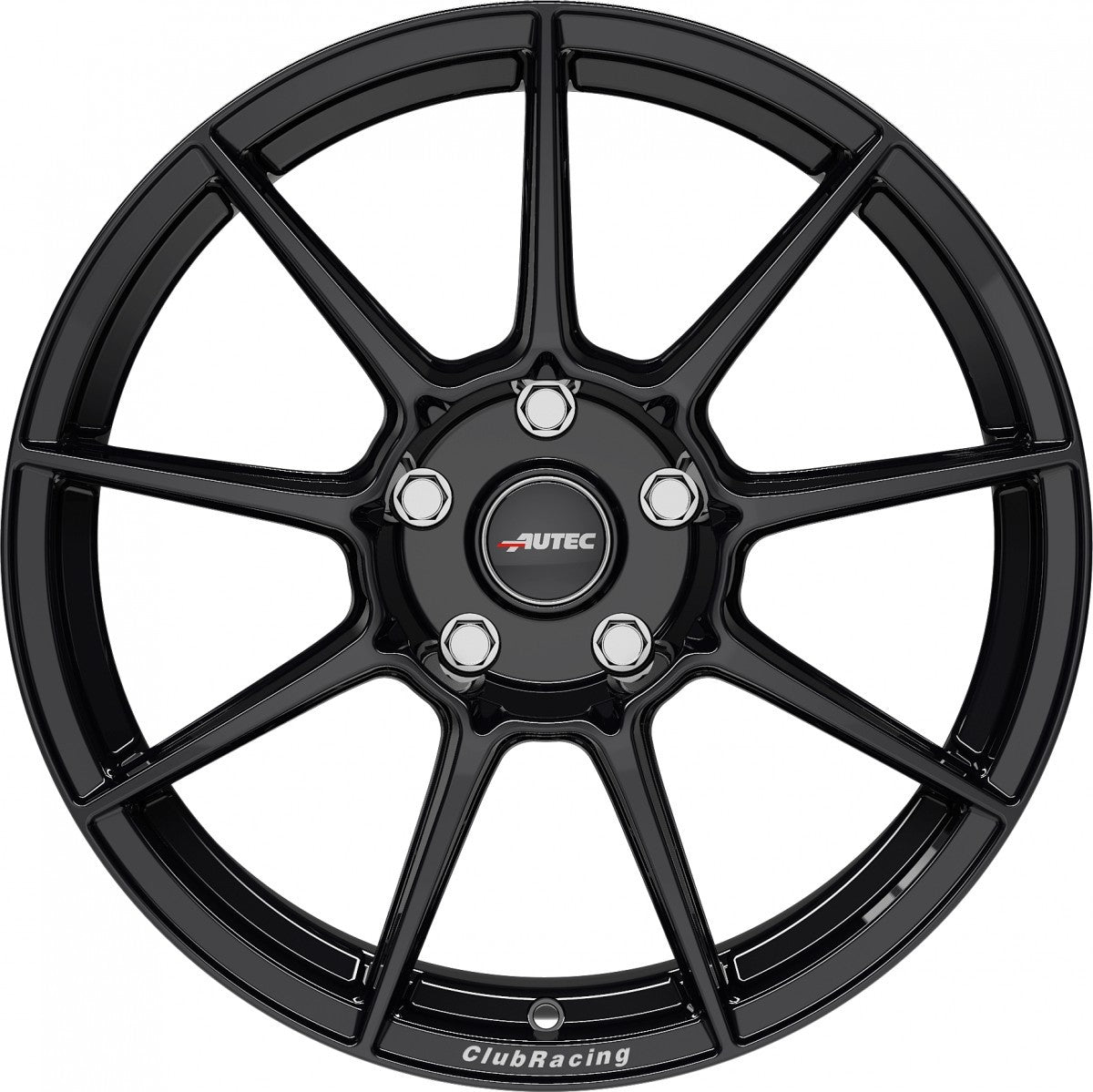 Autec Typ CR - ClubRacing EVO schwarz 9x17 ET45 - LK5/114.3 ML70