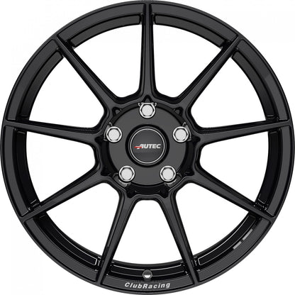 Autec Typ CR - ClubRacing EVO schwarz 9.5x18 ET30 - LK5/114.3 ML70