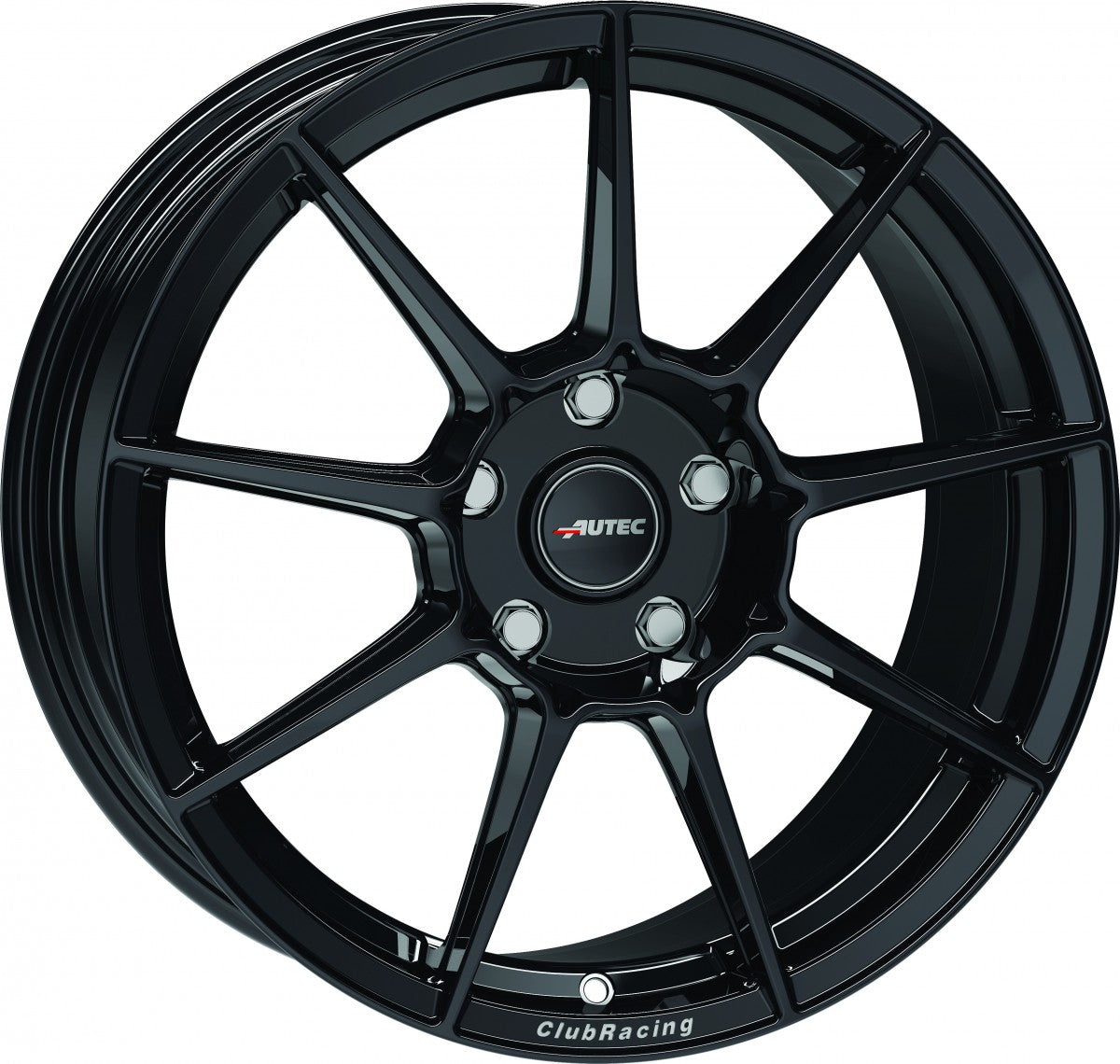 Autec Typ CR - ClubRacing EVO schwarz 9.5x18 ET40 - LK5/120 ML72.6