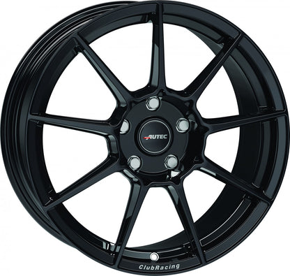 Autec Typ CR - ClubRacing EVO schwarz 9.5x18 ET40 - LK5/120 ML72.6