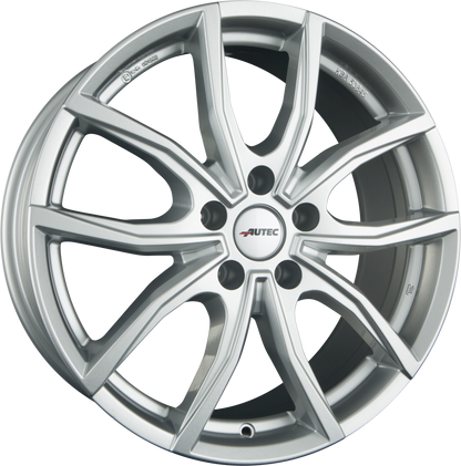 Autec Typ VD - Vidra brillantsilber Alufelge 7.5x18 Zoll ET39 LK 5x112 ML66.5 – Bild 4