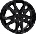 Autec Typ KS - Kiso schwarz 6.5x16 ET44 - LK5/120 ML65.1