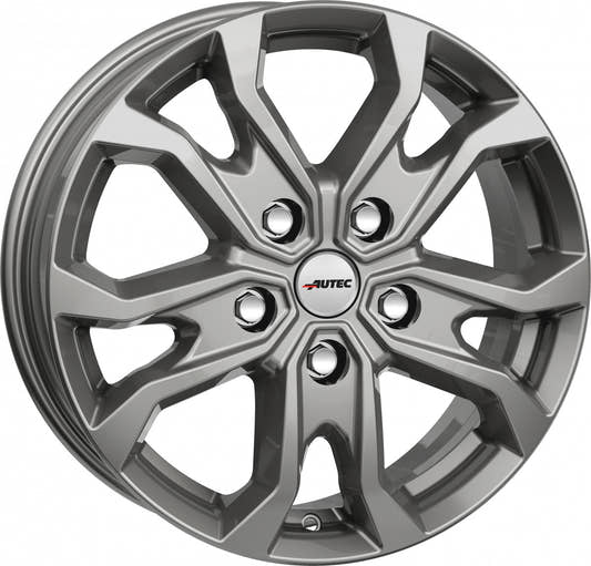 Autec Typ KS - Kiso titansilber 7x17 ET46 - LK5/108 ML65.1