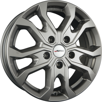 Autec Typ KS - Kiso titansilber Alufelge 7x17 Zoll ET51 LK 5x112 ML66.5 – Bild 4