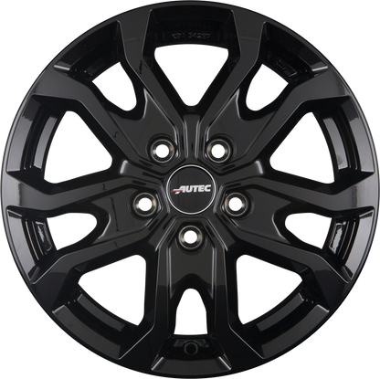 Autec Typ KS - Kiso schwarz Alufelge 7x17 Zoll ET46 LK 5x108 ML65.1 – Bild 3