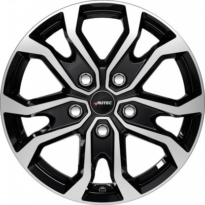 Autec Typ KS - Kiso schwarz poliert 7x17 ET62 - LK5/130 ML78.1