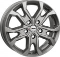 Autec Typ KS - Kiso titansilber Alufelge 7.5x18 Zoll ET45 LK 5x120 ML65.1