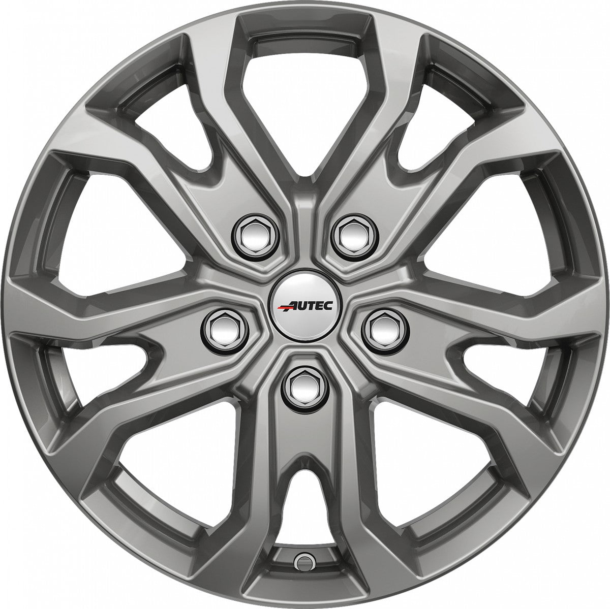 Autec Typ KS - Kiso titansilber 7.5x18 ET45 - LK5/120 ML65.1