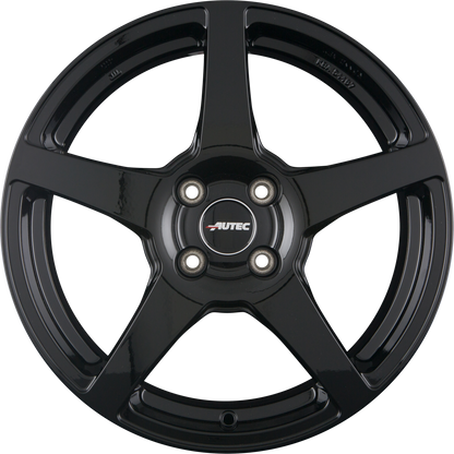 Autec Typ VL - Valea schwarz Alufelge 7.5x18 Zoll ET49 LK 5x108 ML70 – Bild 3