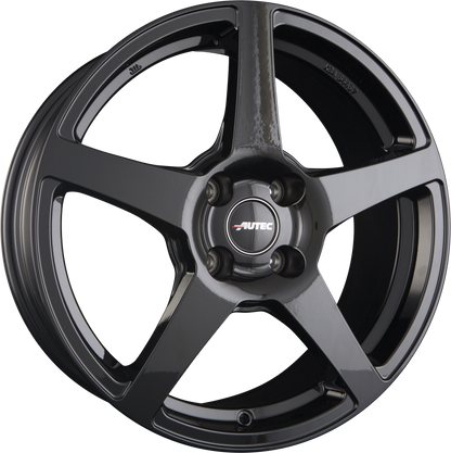 Autec Typ VL - Valea schwarz Alufelge 7.5x18 Zoll ET49 LK 5x108 ML70 – Bild 4