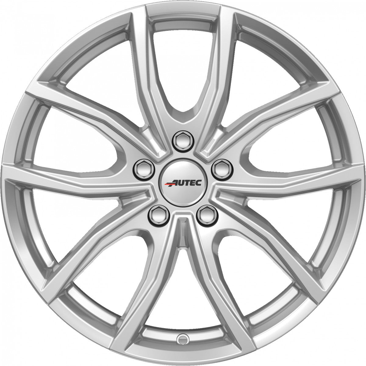 Autec Typ VN - Vidron brillantsilber 6.5x16 ET40 - LK5/100 ML57.1